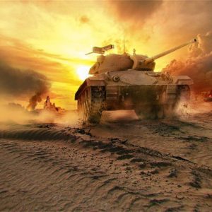 1/35 (EU-WoT) M24 Chaffee Tank Maketi, Italeri 36504