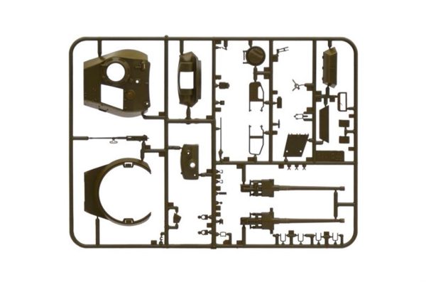 1/35 (EU-WoT) M24 Chaffee Tank Maketi, Italeri 36504 - Görsel 4
