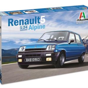 1/24 Renault 5 Alpine Rally Arabası Maketi, Italeri 3651