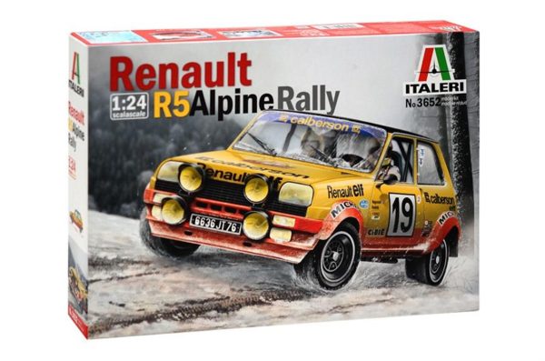 1/24 Renault R5 Alpine Rally Arabası Maketi, Italeri 3652