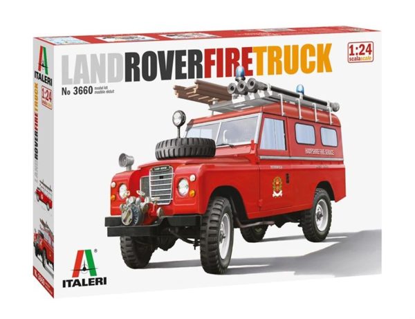 1/24 Land Rover İtfaiye Aracı Maketi, Italeri 3660