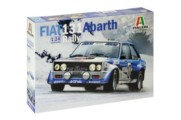 1/24 Fiat 131 Abarth Rally Yarış Arabası Maketi, Italeri 3662