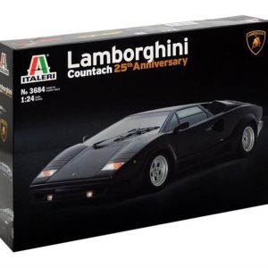 1/24 Lamborghini Countach 25.Yıldönümü Araba Maketi, Italeri 3684