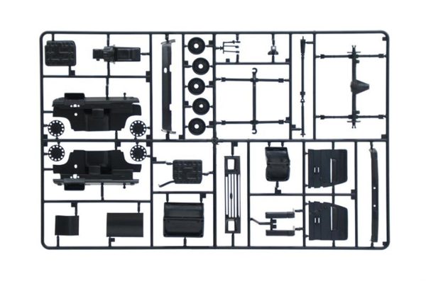 1/24 Ford Transit Mk.2 Kamyonet Maketi, Italeri 3687 - Görsel 6