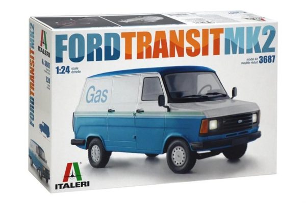 1/24 Ford Transit Mk.2 Kamyonet Maketi, Italeri 3687