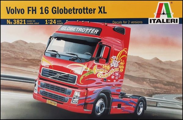 1/24 Volvo FH 16 Globetrotter XL Çekici Maketi, Italeri 3821
