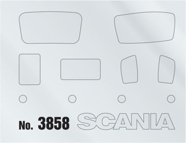 1/24 SCANIA R620 V8 Yeni R Serisi Çekici Maketi, Italeri 3858 - Görsel 6