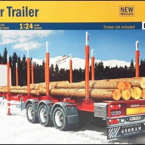 1/24 Timber Trailer Tır Dorsesi Maketi, Italeri 3868
