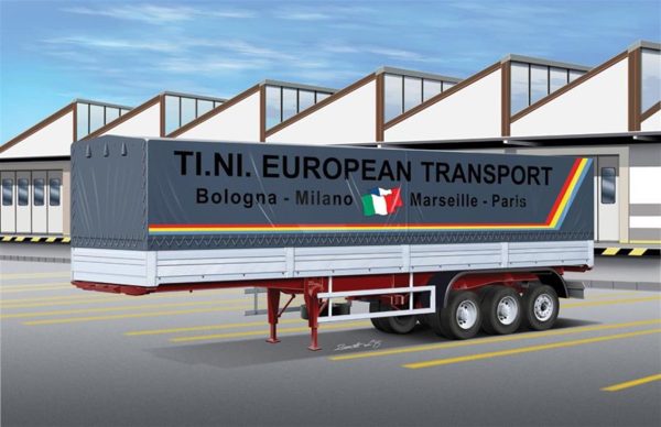 1/24 Canvas 40ft (Classic) Tır Dorsesi Maketi, Italeri 3908 - Görsel 2