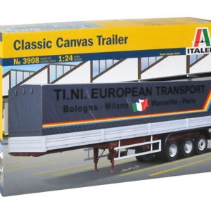 1/24 Canvas 40ft (Classic) Tır Dorsesi Maketi, Italeri 3908
