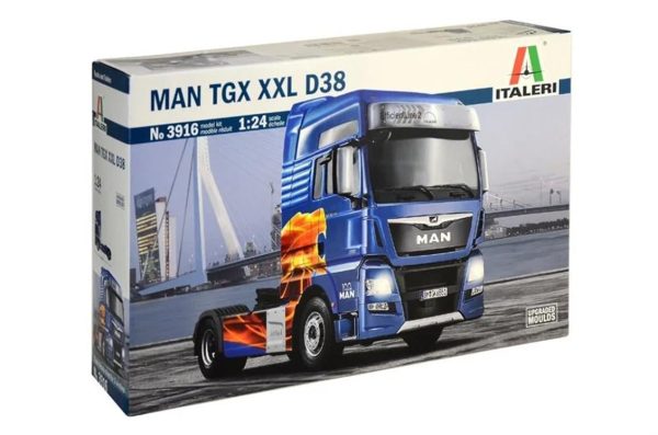 1/24 MAN TGX XXL D38 Çekici Maketi, Italeri 3916