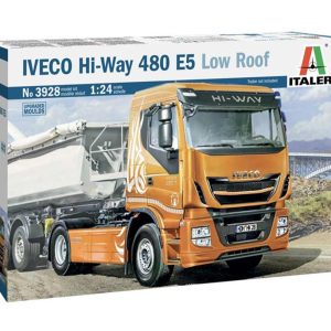 1/24 IVECO Hi-Way 480 E5 (Low Roof) Çekici Maketi, Italeri 3928
