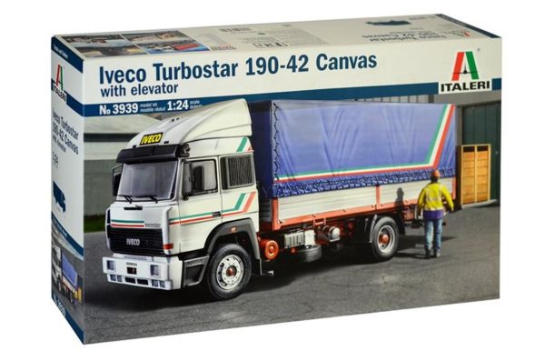 1/24 Iveco Turbostar 190-42 Canvas Çekici Maketi, Italeri 3939