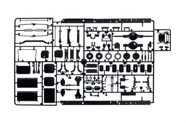 1/24 Scania R400 Streamline (Flat Roof) Çekici Maketi, Italeri 3947 - Görsel 5