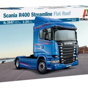 1/24 Scania R400 Streamline (Flat Roof) Çekici Maketi, Italeri 3947