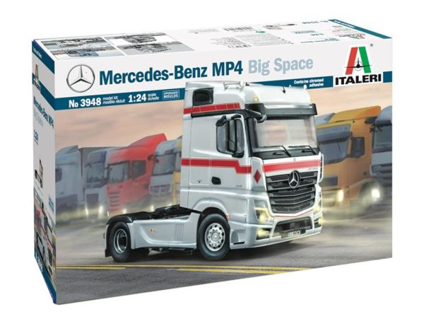1/24 Mercedes-Benz MP4 Big Space Çekici Maketi, Italeri 3948