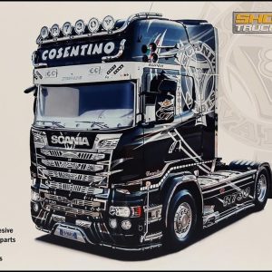 1/24 Scania R730 Streamline 4x2 Çekici Maketi, Italeri 3952