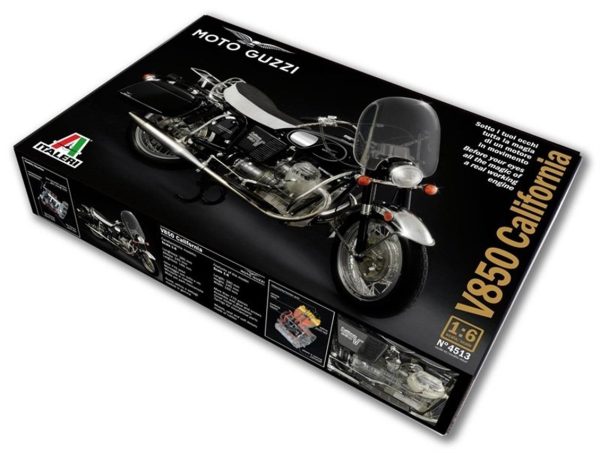1/6 Moto Guzzi V850 California Motorsiklet Maketi, Italeri 4513