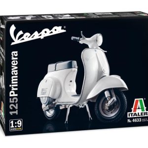 1/9 Vespa 125 Primavera Motorsiklet Maketi, Italeri 4633