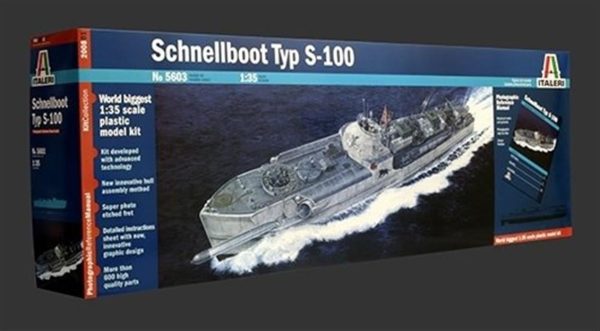 1/35 Schnellboat S-100 PRM Torpido Gemisi Maketi, Italeri 5603
