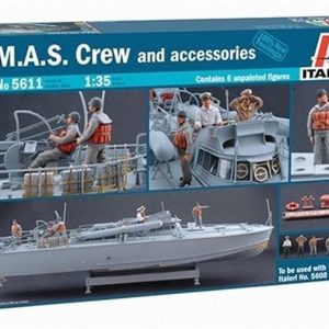1/35 M.A.S. Mürettebat ve Aksesuar Figür Maketi, Italeri 5611
