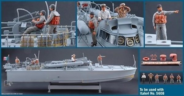 1/35 M.A.S. Mürettebat ve Aksesuar Figür Maketi, Italeri 5611 - Görsel 2