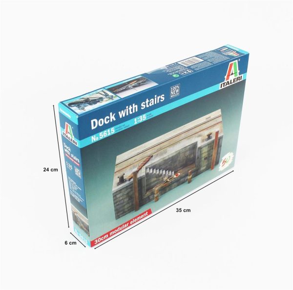 1/35 Merdivenli Rıhtım Kesiti Maketi, Italeri 5615 - Görsel 3