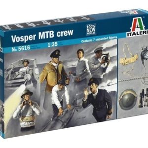 1/35 Vosper MTB Torpido Botu Mürettebat Figür Maketi, Italeri 5616