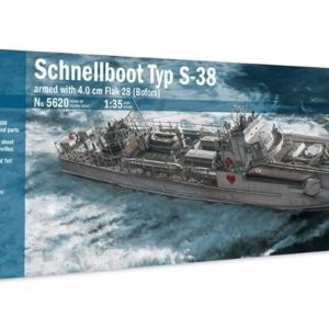 1/24 Schnellboat TYP S-38 Torpido Gemisi Maketi, Italeri 5620