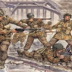 1/72 WWII İngiliz Paraşütçü Askerleri Maketi, Italeri 6034