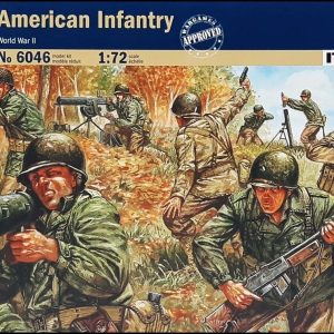 1/72 WWII Amerikan Piyadeleri Maketi, Italeri 6046