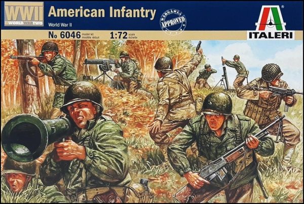 1/72 WWII Amerikan Piyadeleri Maketi, Italeri 6046