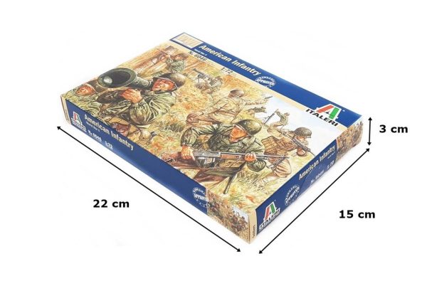 1/72 WWII Amerikan Piyadeleri Maketi, Italeri 6046 - Görsel 4