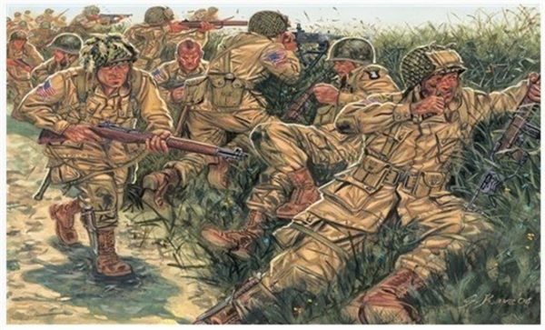 1/72 ABD Paraşütçü Askerleri Maketi, Italeri 6063