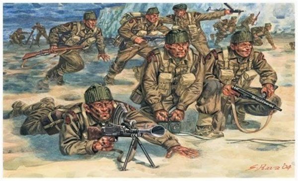 1/72 WW2 İngiliz Komandoları Maketi, Italeri 6064