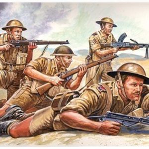 1/72 WWII İngiliz 8. Ordu Askerleri Maketi, Italeri 6077