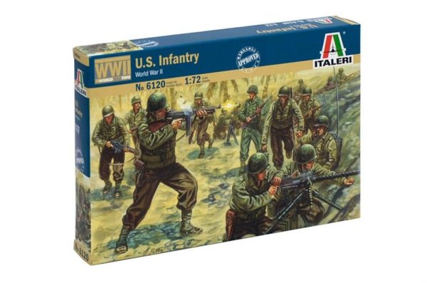 1/72 WWII Amerikan Piyade Askerleri Maketi, Italeri 6120