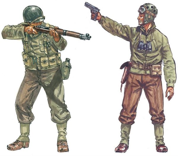 1/72 WWII Amerikan Piyade Askerleri Maketi, Italeri 6120 - Görsel 3