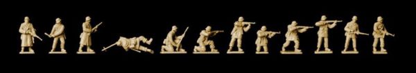 1/72 WWII Alman Kış Üniformalı Piyade Figür Maketi, Italeri 6151 - Görsel 2