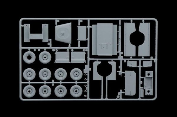 1/35 Land Rover 109' LWB Sıhhiye Aracı Maketi, Italeri 6508 - Görsel 3