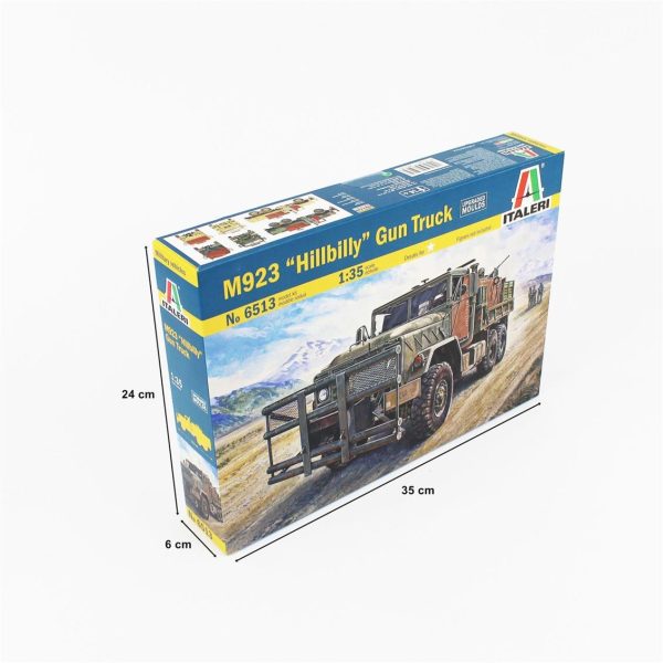 1/35 M923 ( Hillbilly ) Silahlı Kamyon Maketi, Italeri 6513 - Görsel 3