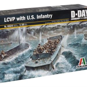 1/35 LCVP Çıkartma Gemisi ve Mürettebatı Maketi, Italeri 6524
