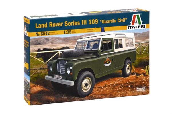 1/35 Land Rover III 109 (Sivil Muhafız) Askeri Araç Maketi, Italeri 6542