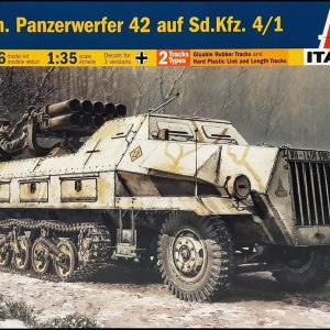 1/35 15 cm. Panzerwerfer 42 auf Sd.Kfz. 4/1 Yarı Paletli Tanksavar Aracı Maketi, Italeri 6546