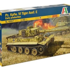 1/35 Pz.Kpfw.VI Tiger Ausf.E Tank Maketi, Italeri 6557