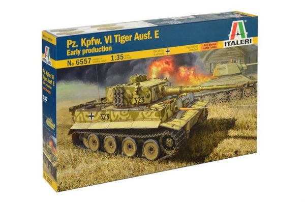 1/35 Pz.Kpfw.VI Tiger Ausf.E Tank Maketi, Italeri 6557