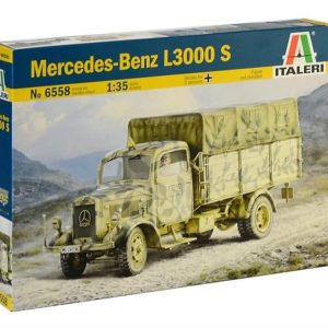 1/35 Mercedes-Benz L3000 Askeri Kamyon Maketi, Italeri 6558