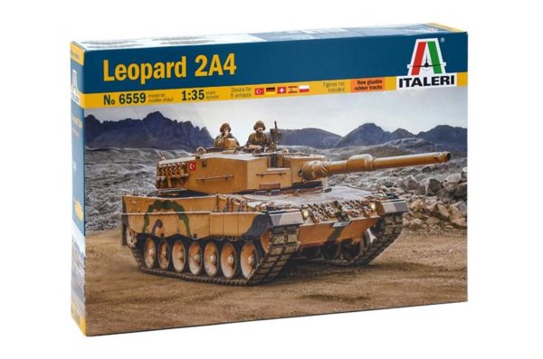 1/35 Leopard 2A4 Tank Maketi, Italeri 6559