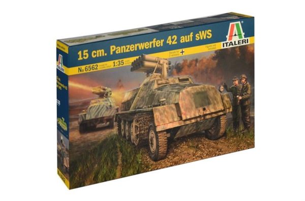 1/35 15cm. Panzerwerfer 42 auf sWS Yarı Paletli Askeri Araç Maketi, Italeri 6562