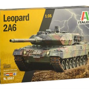 1/35 Leopard 2 A6 Tank Tank Maketi, Italeri 6567